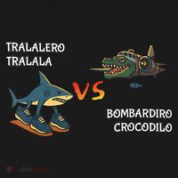 Tralalero Tralala Brainrot Meme Bombardino Crocodilo Italian  Visor thumb 3