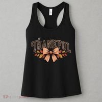 Thanksgiving Thankful Bowtie Women's Tank Top thumb 3