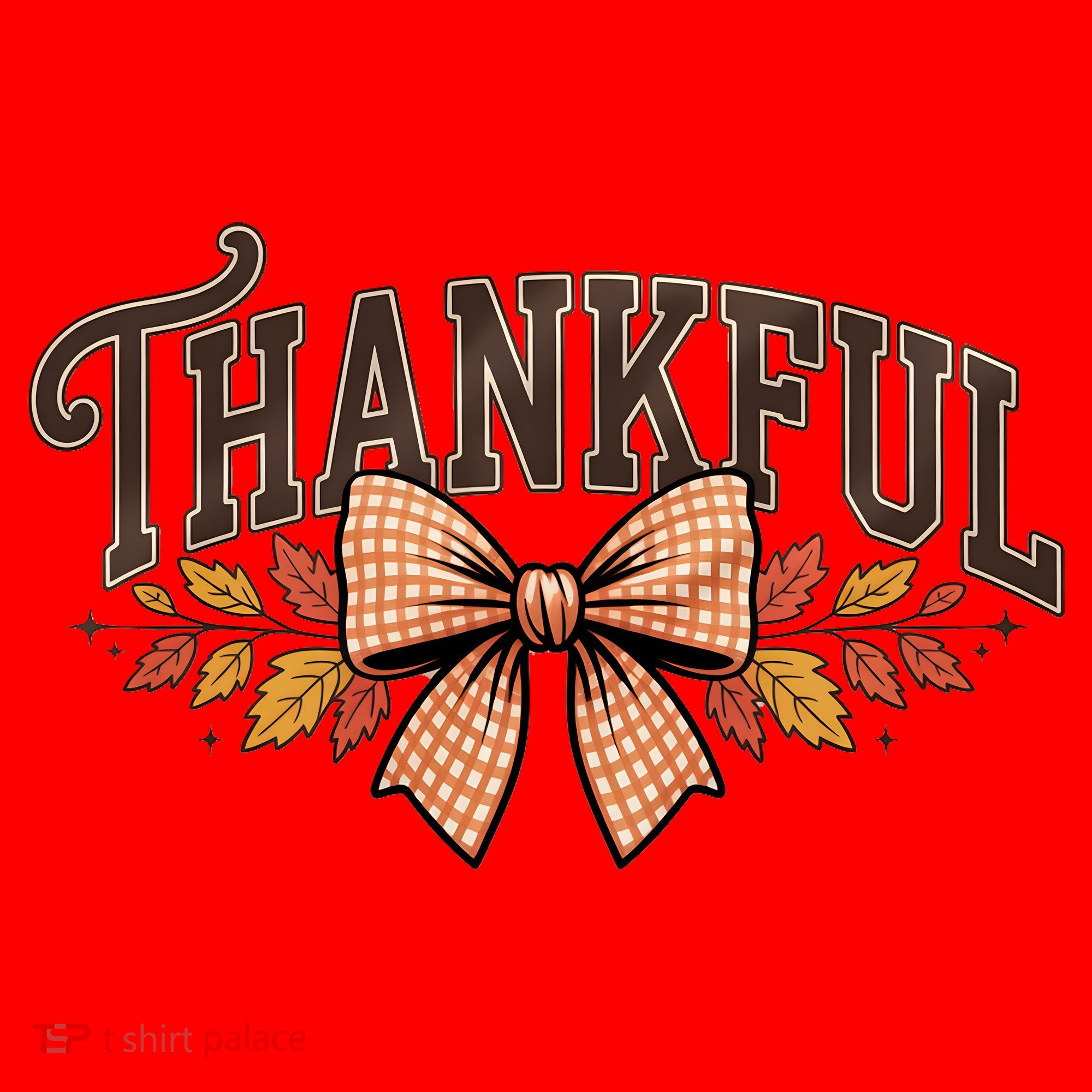 Thanksgiving Thankful Bowtie Santa Hat