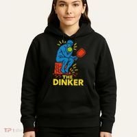 The Thinker By Auguste Rodin Contemplates Pickleball Hoodie thumb 5