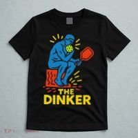 The Thinker By Auguste Rodin Contemplates Pickleball T-Shirt thumb 5