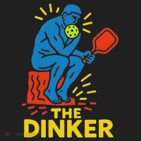 The Thinker By Auguste Rodin Contemplates Pickleball Beanie thumb 2