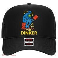 The Thinker By Auguste Rodin Contemplates Pickleball Hat thumb 0