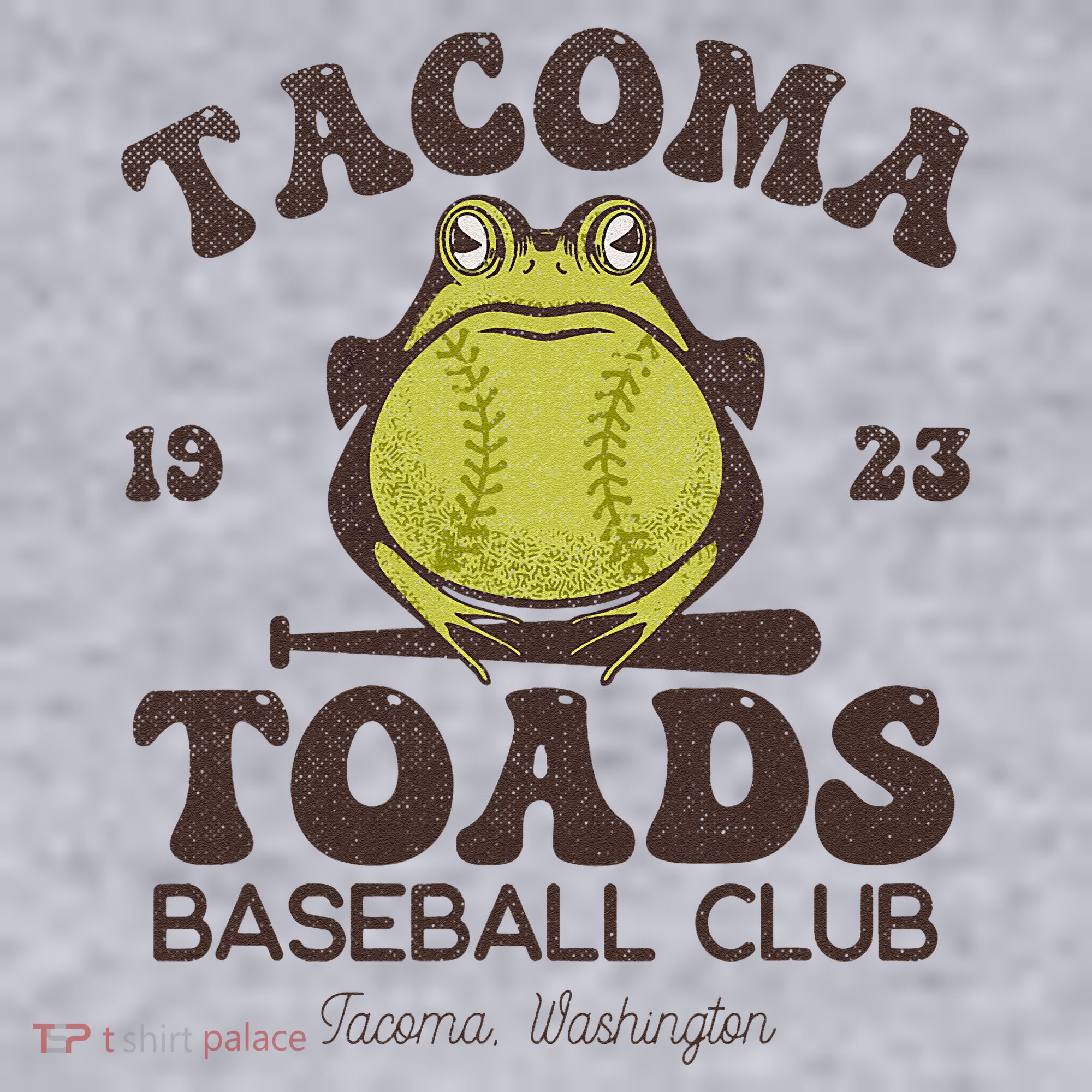 Tacoma Toads Baseball Retro Minor League Baseball Team Women's Sweatshirt