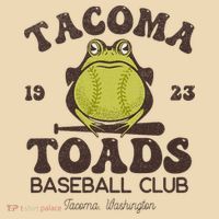 Tacoma Toads Baseball Retro Minor League Baseball Team Tote Bag thumb 4