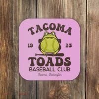 Tacoma Toads Baseball Retro Minor League Baseball Team Coaster thumb 0