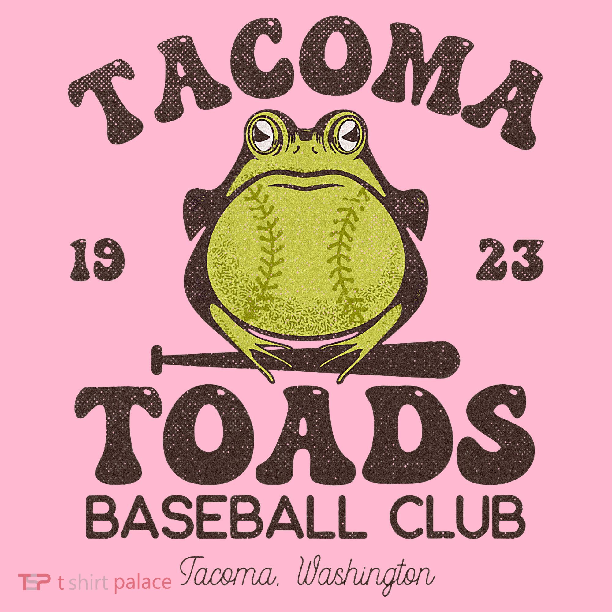 Tacoma Toads Baseball Retro Minor League Baseball Team Coaster