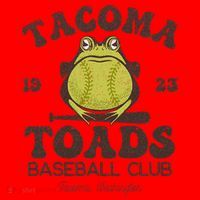 Tacoma Toads Baseball Retro Minor League Baseball Team Santa Hat thumb 1