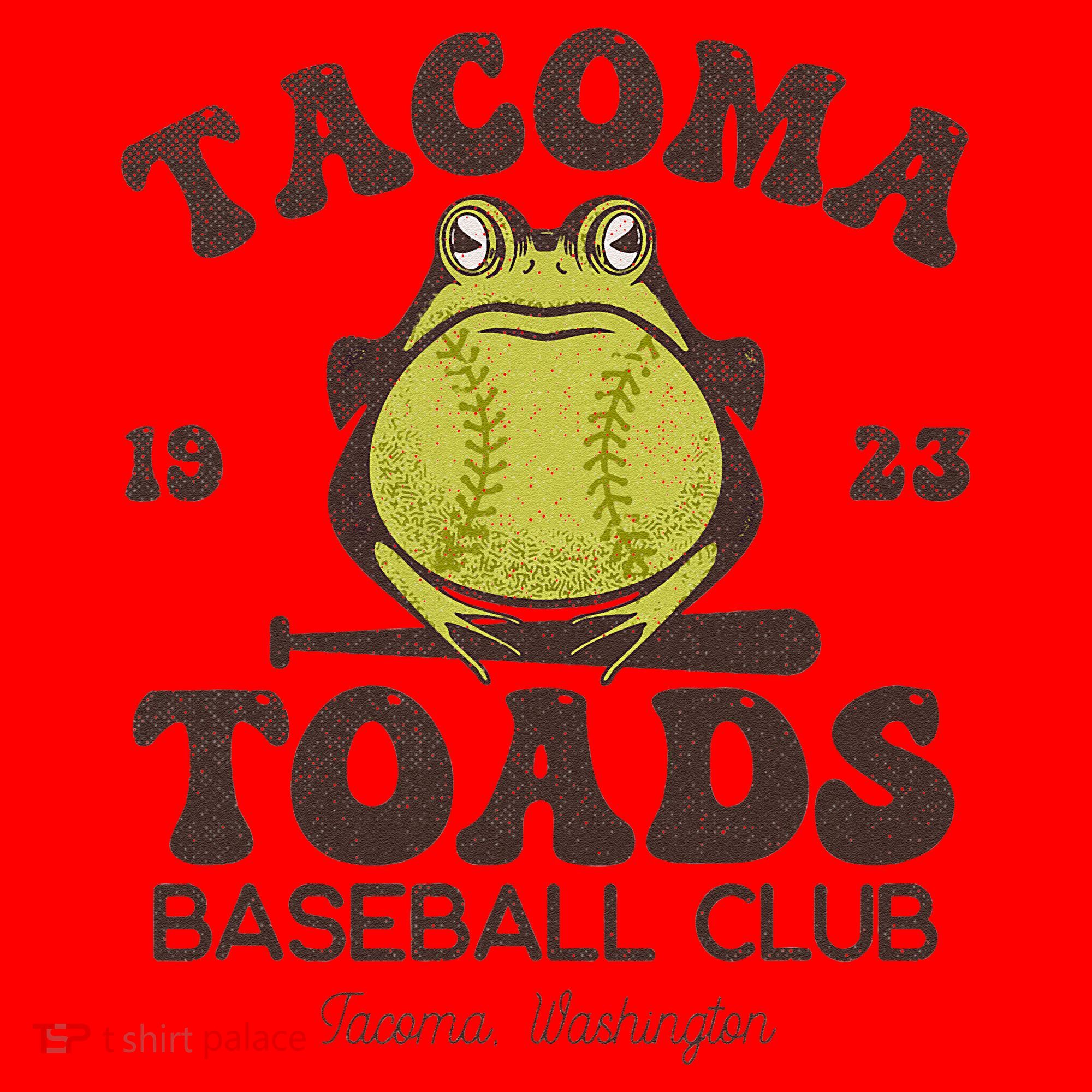 Tacoma Toads Baseball Retro Minor League Baseball Team Santa Hat