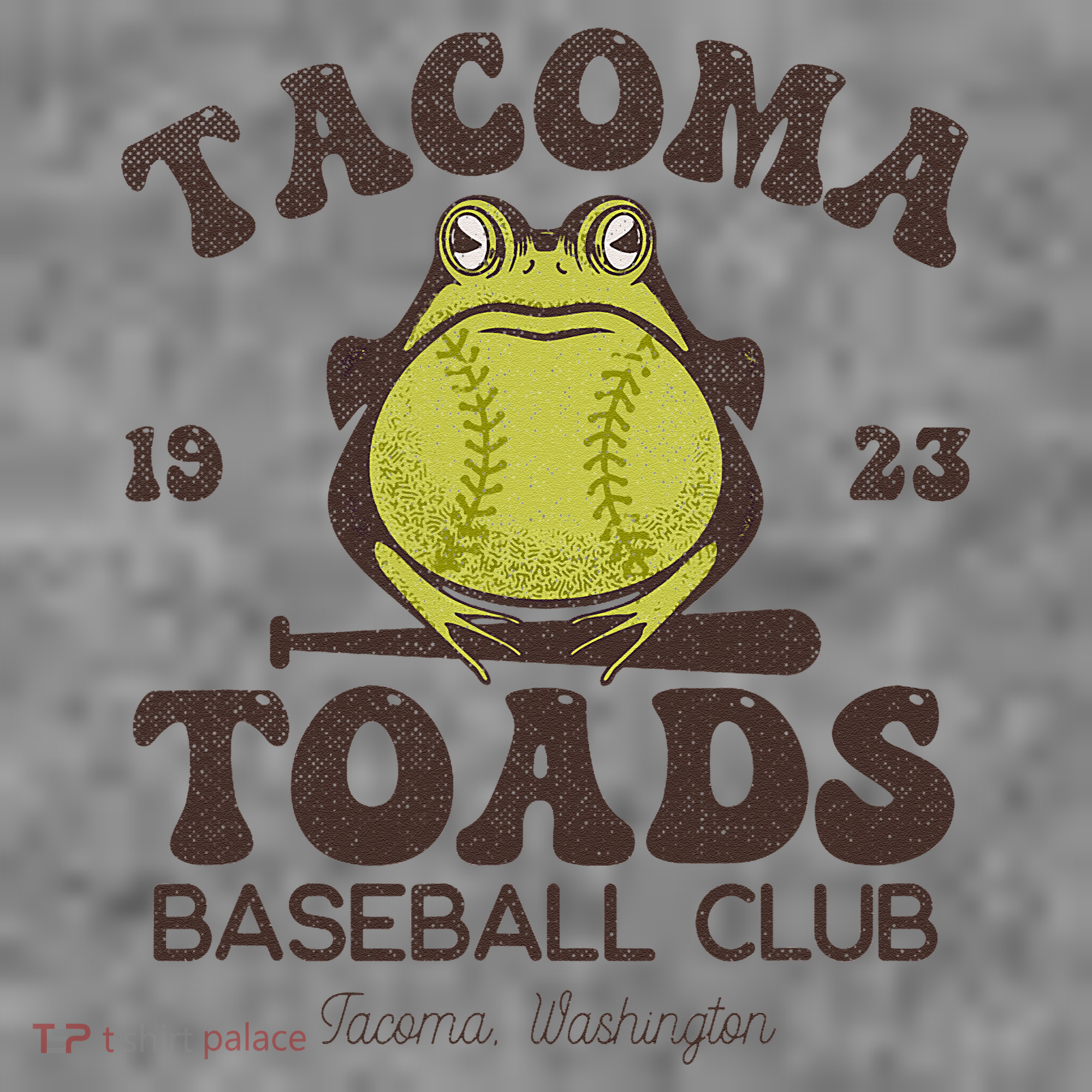 Tacoma Toads Baseball Retro Minor League Baseball Team Toddler Hoodie