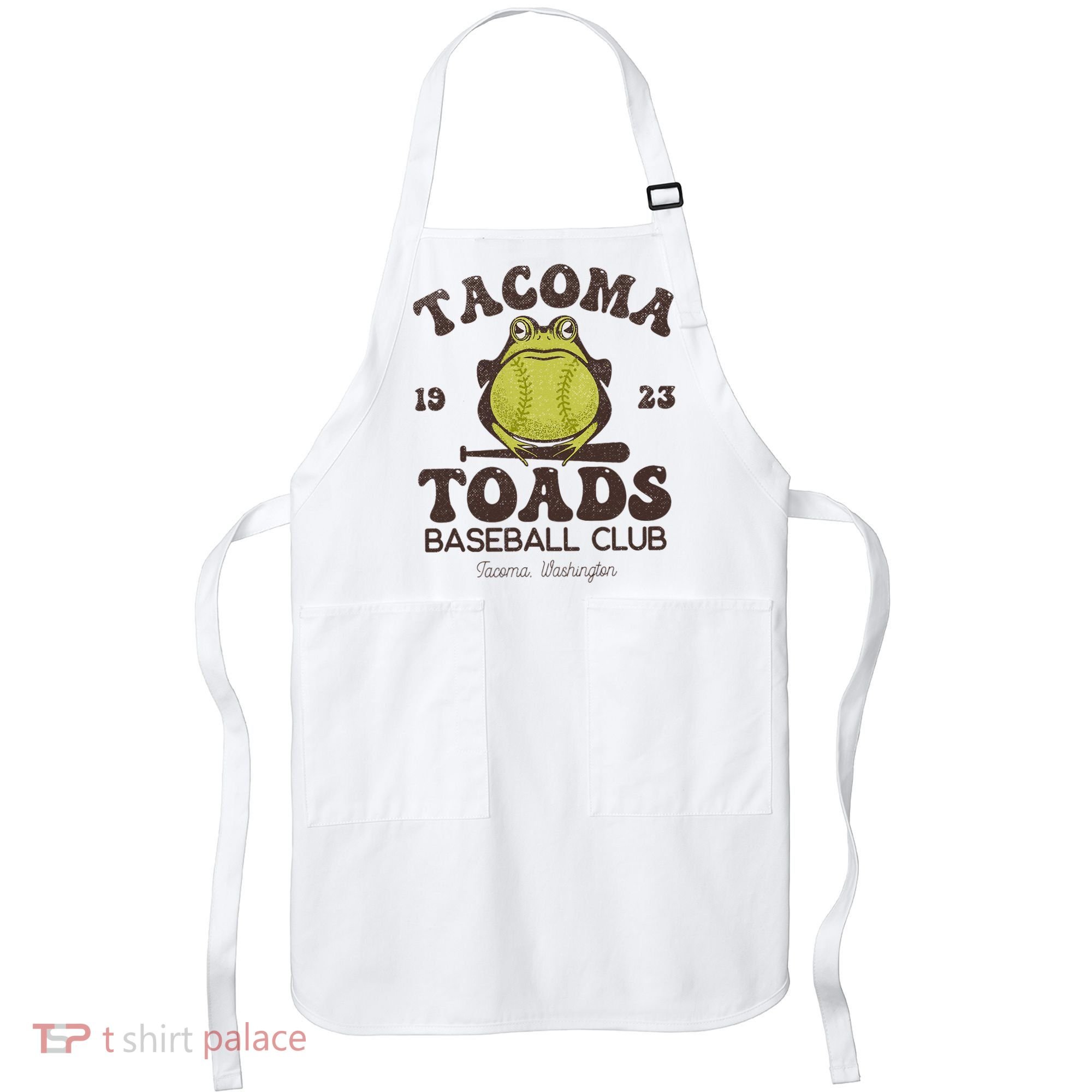 Tacoma Toads Baseball Retro Minor League Baseball Team Apron