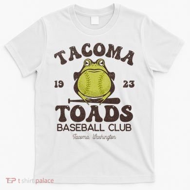 Tacoma Toads Baseball Retro Minor League Baseball Team T-Shirt