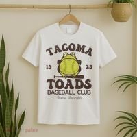 Tacoma Toads Baseball Retro Minor League Baseball Team T-Shirt thumb 2