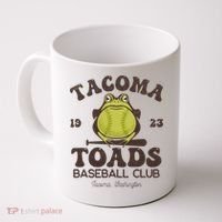 Tacoma Toads Baseball Retro Minor League Baseball Team Coffee Mug thumb 0