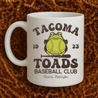 Tacoma Toads Baseball Retro Minor League Baseball Team Coffee Mug thumb 2