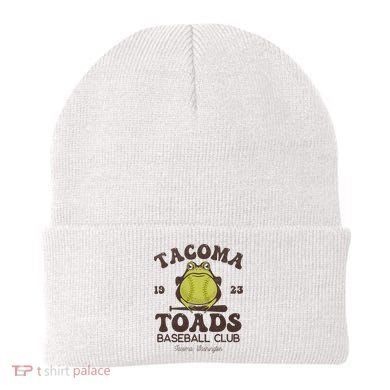 Tacoma Toads Baseball Retro Minor League Baseball Team Beanie