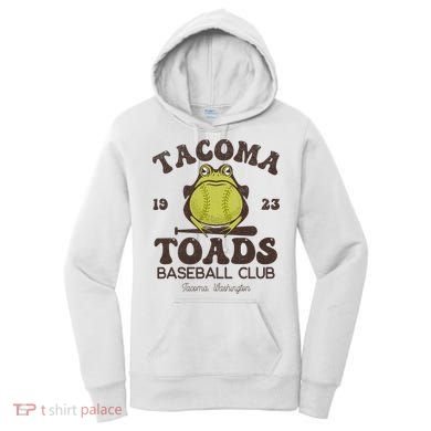 Tacoma Toads Baseball Retro Minor League Baseball Team Women's Hoodie