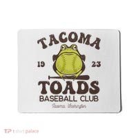 Tacoma Toads Baseball Retro Minor League Baseball Team Mousepad thumb 0