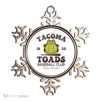 Tacoma Toads Baseball Retro Minor League Baseball Team Ornament