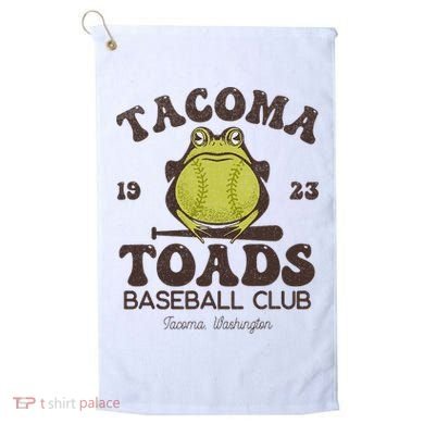 Tacoma Toads Baseball Retro Minor League Baseball Team Golf Towel