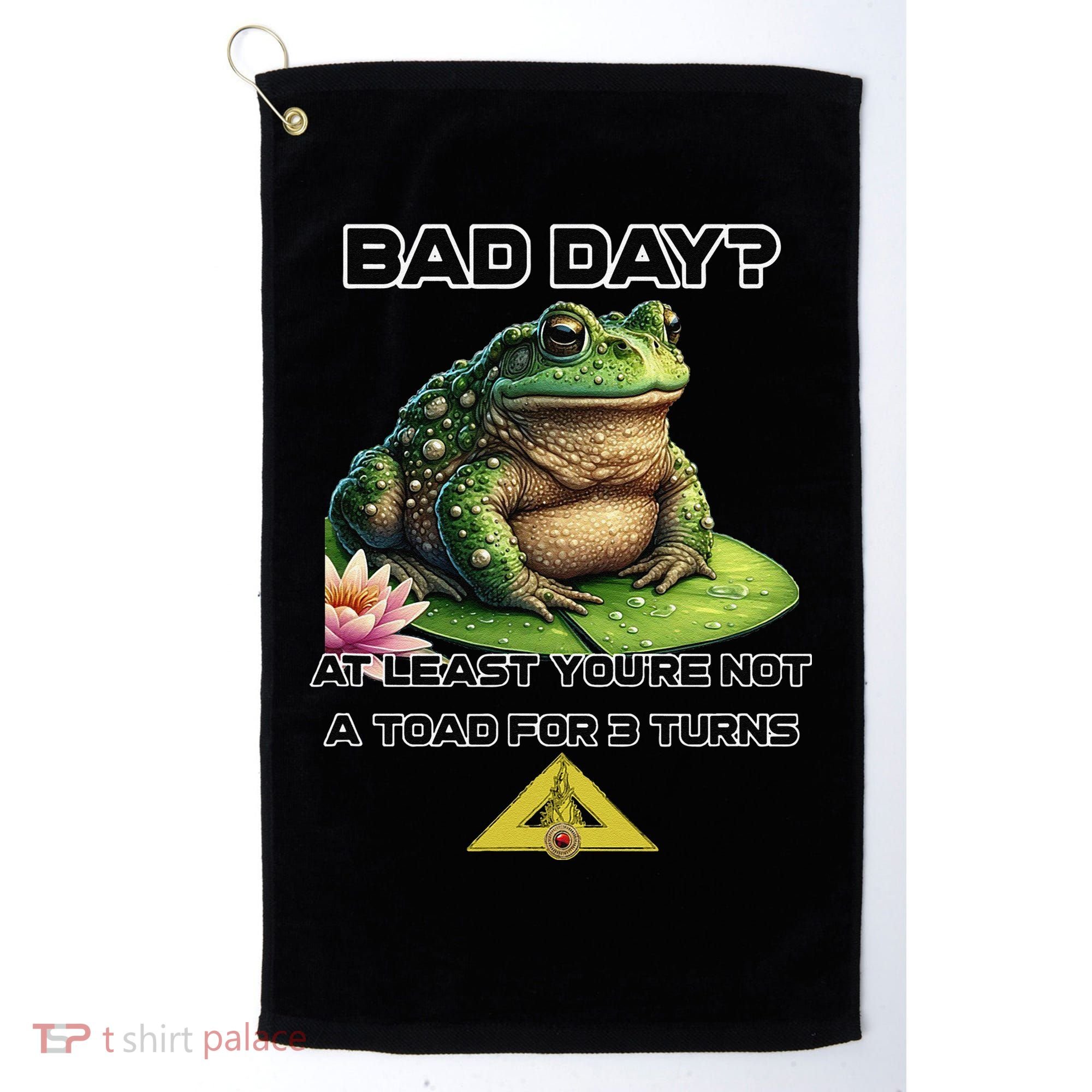 Talisman The Board Game Bad Day Toad For 3 Turns Golf Towel
