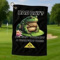 Talisman The Board Game Bad Day Toad For 3 Turns Golf Towel thumb 1