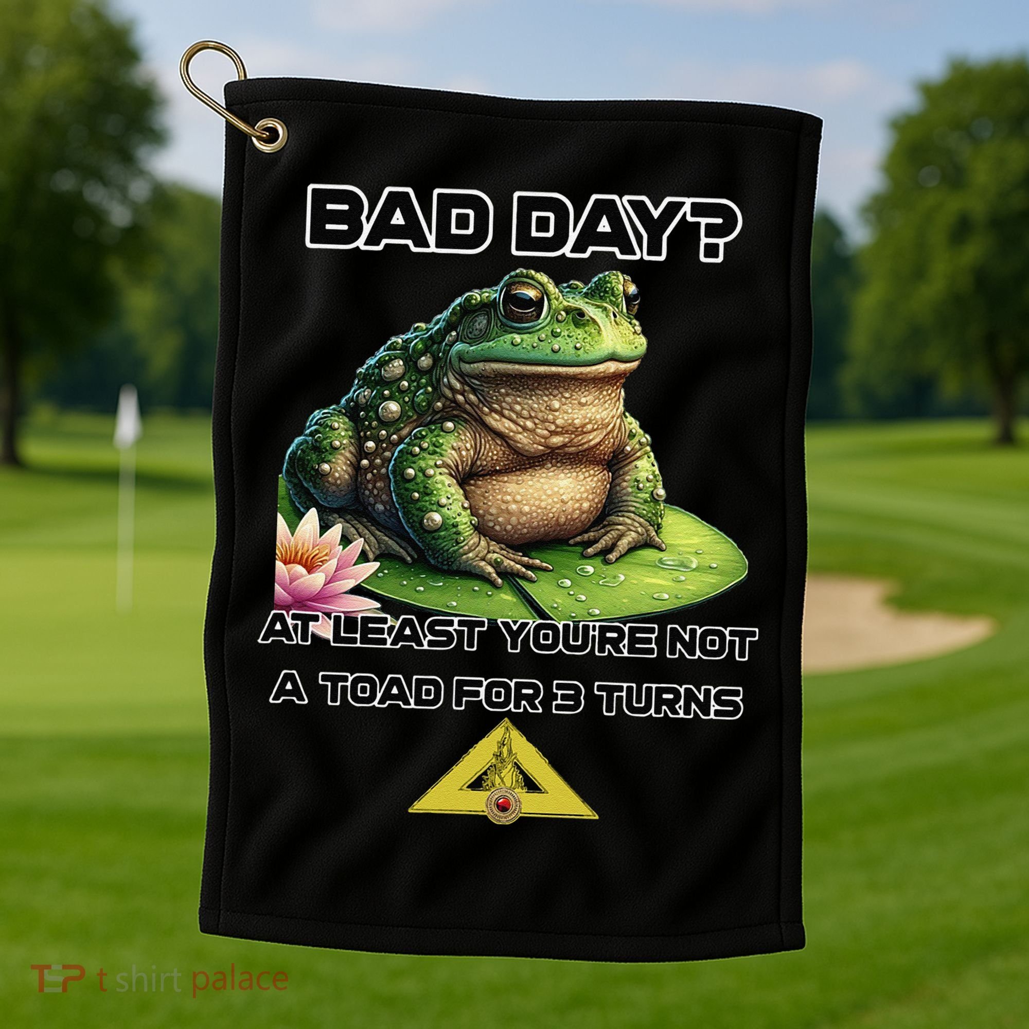Talisman The Board Game Bad Day Toad For 3 Turns Golf Towel