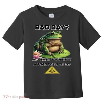 Talisman The Board Game Bad Day Toad For 3 Turns Toddler T-Shirt