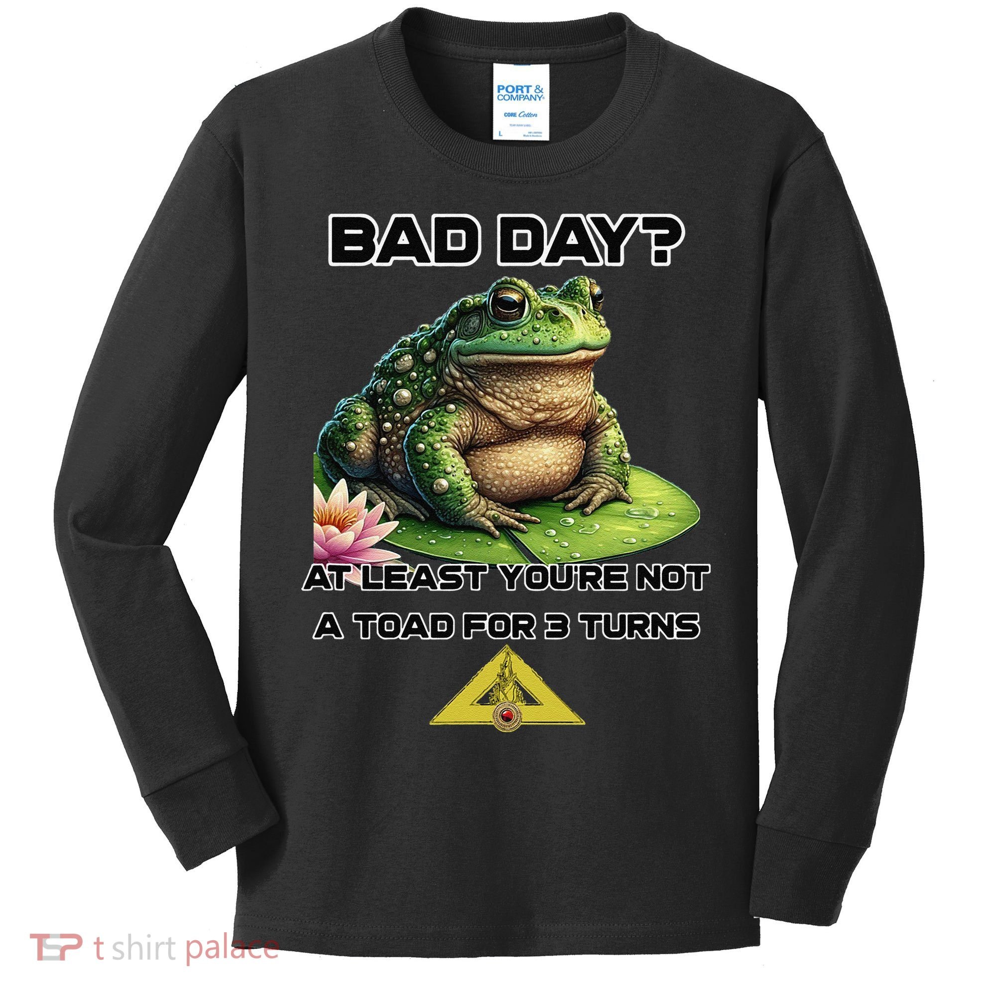 Talisman The Board Game Bad Day Toad For 3 Turns Kids Long Sleeve Shirt