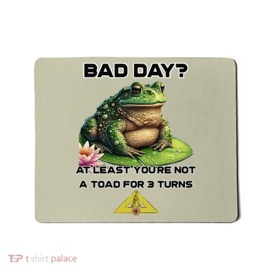 Talisman The Board Game Bad Day Toad For 3 Turns Mousepad