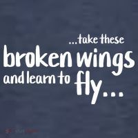 Take These Broken Wings And Learn To Fly Women's T-Shirt thumb 6