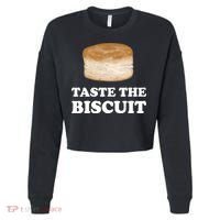 Taste The Biscuit Cropped Pullover Crew thumb 0