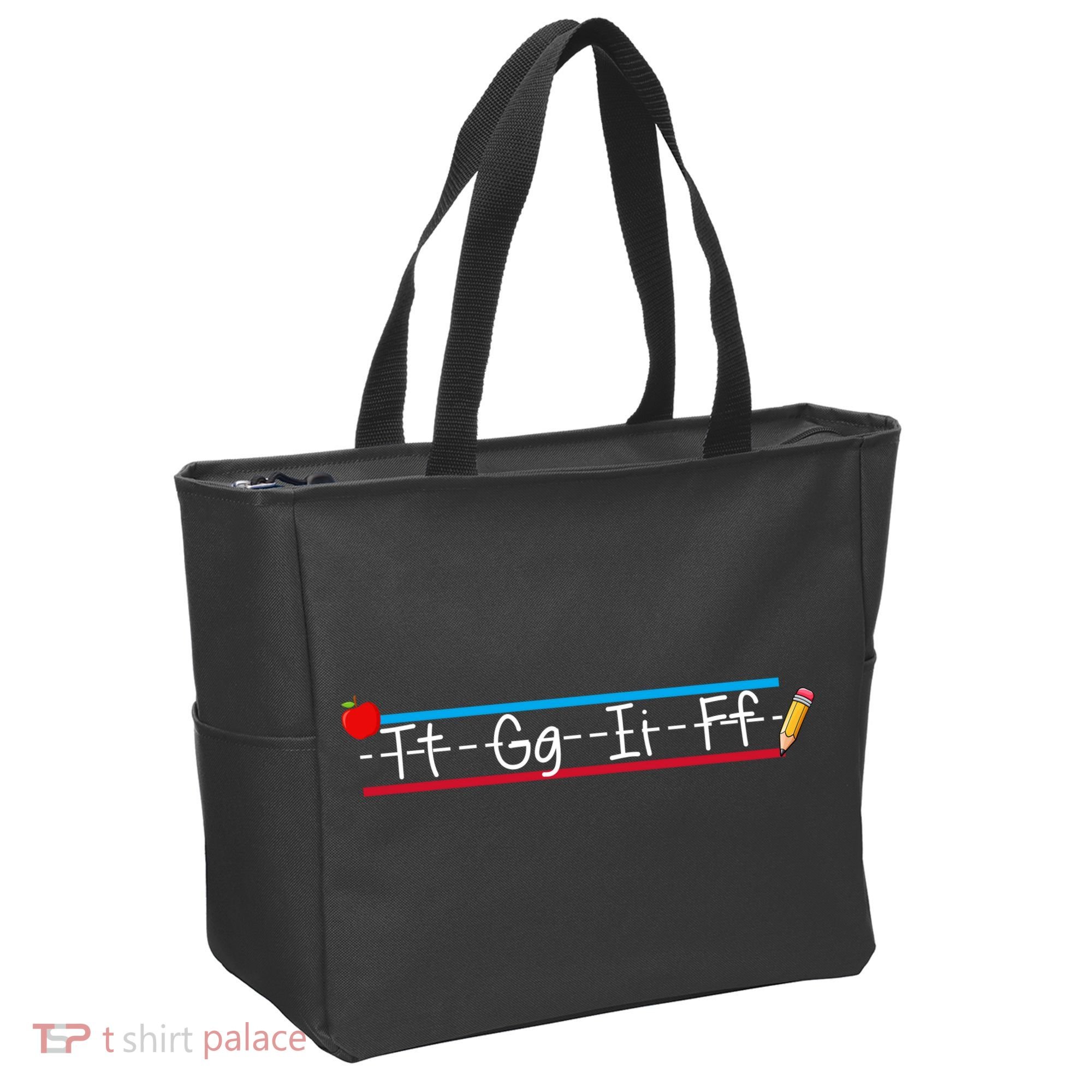 TGIF Teacher Back To School Tote Bag