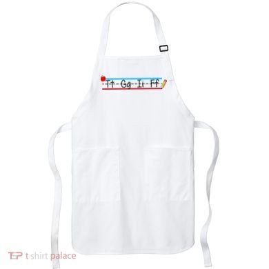 TGIF Teacher Back To School Apron