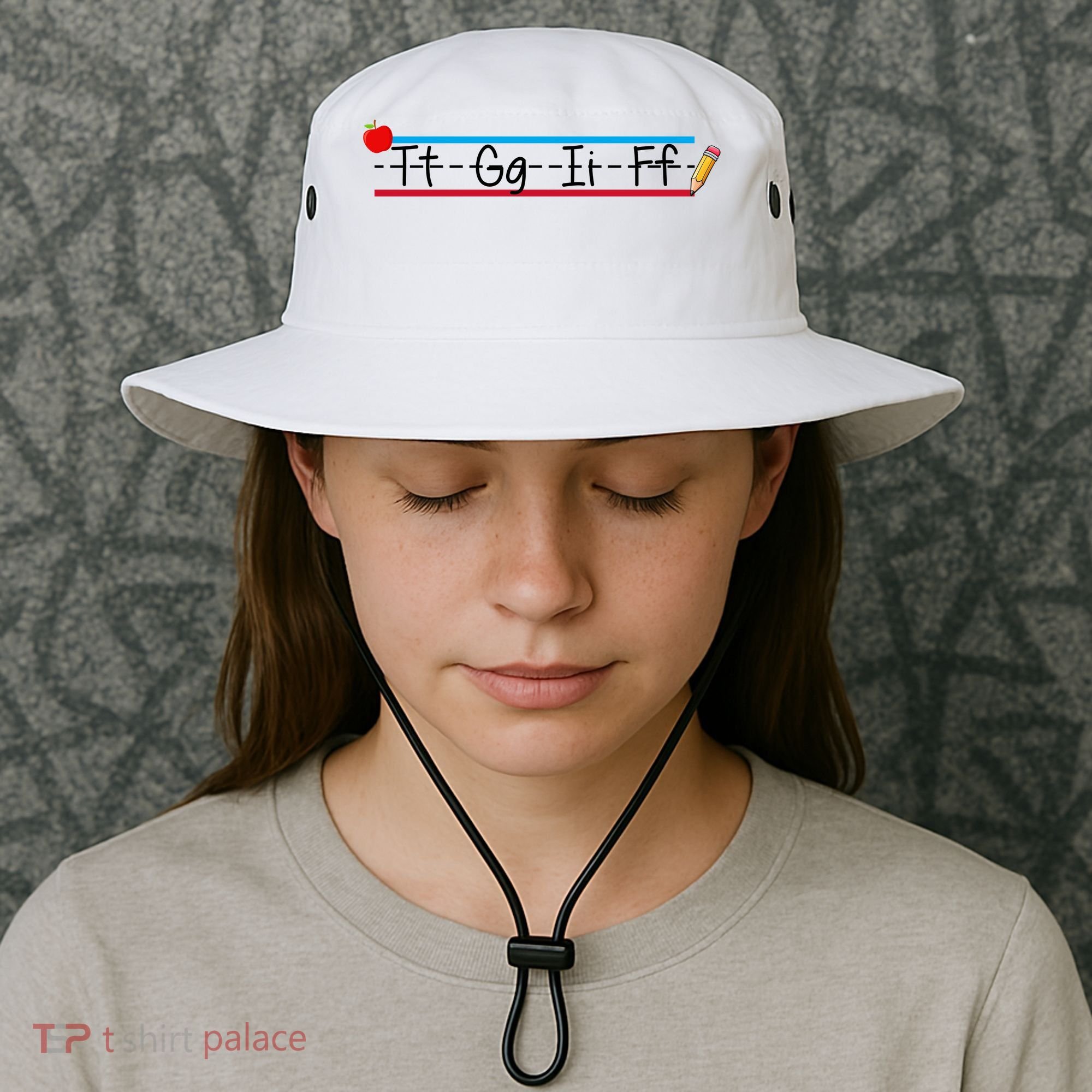 TGIF Teacher Back To School Bucket Hat