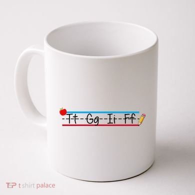TGIF Teacher Back To School Coffee Mug
