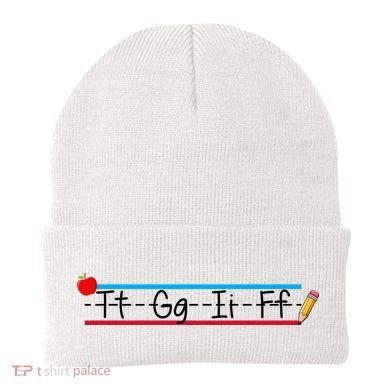 TGIF Teacher Back To School Beanie