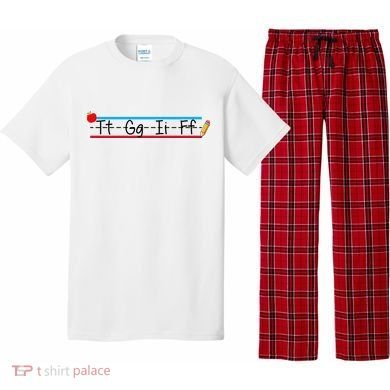 TGIF Teacher Back To School Pajama Set