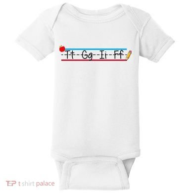 TGIF Teacher Back To School Baby Bodysuit