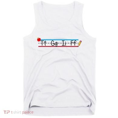 TGIF Teacher Back To School Tank Top