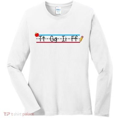 TGIF Teacher Back To School Women's Long Sleeve Shirt