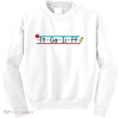 TGIF Teacher Back To School Kids Sweatshirt