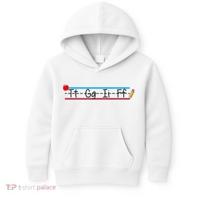 TGIF Teacher Back To School Kids Hoodie
