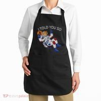 Thanks Trump Bitcoin I Told You So Joke Investment Squad Apron thumb 2
