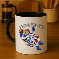 Thanks Trump Bitcoin I Told You So Joke Investment Squad Coffee Mug thumb 4