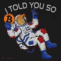 Thanks Trump Bitcoin I Told You So Joke Investment Squad Ladies PosiCharge Competitor Racerback Tank thumb 2