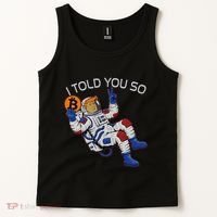 Thanks Trump Bitcoin I Told You So Joke Investment Squad Tank Top thumb 2