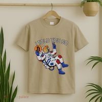 Thanks Trump Bitcoin I Told You So Joke Investment Squad T-Shirt thumb 2