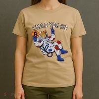 Thanks Trump Bitcoin I Told You So Joke Investment Squad T-Shirt thumb 4