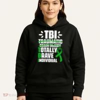 TBI Totally Brave Individual Traumatic Brain Injury Survivor Hoodie thumb 5